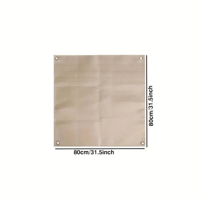 Tapis Résistant au Feu - Protection BBQ & Brasero