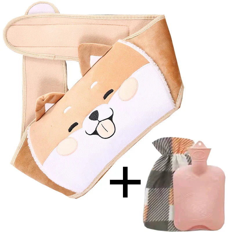 WarmCush – Bouillotte en Peluche Réutilisable avec Coussin de Hanche