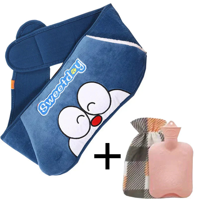 WarmCush – Bouillotte en Peluche Réutilisable avec Coussin de Hanche