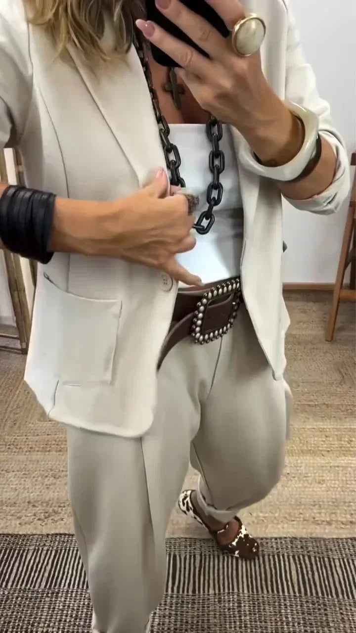 Bianta | Tenue élégante pour femmes avec blazer et pantalon