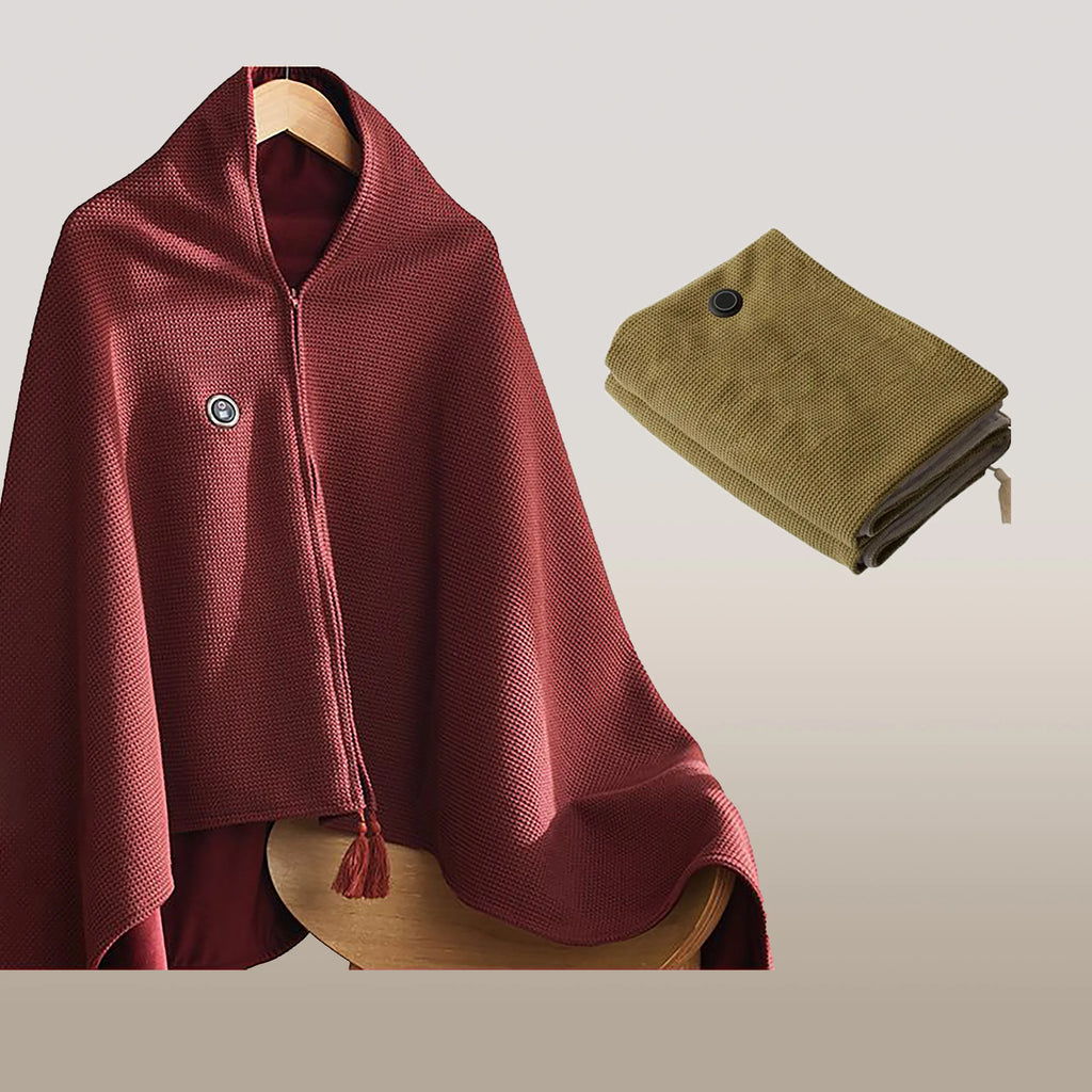 Couverture Chauffante Portable CozyHeat | Chaleur Instantanée Partout