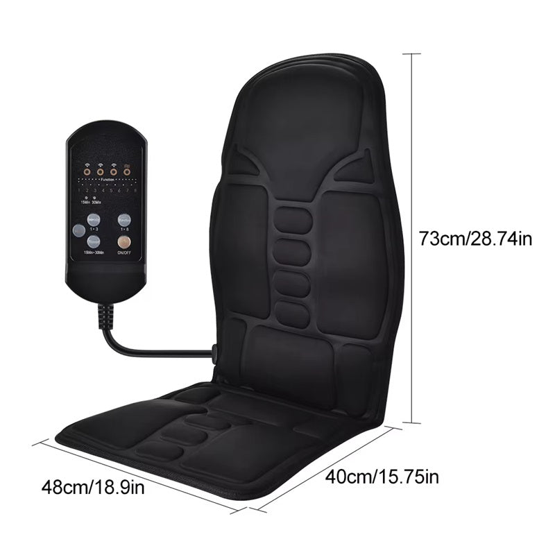 Coussin de Massage Électrique avec Chaleur – Coussin de Massage pour la Maison et la Voiture