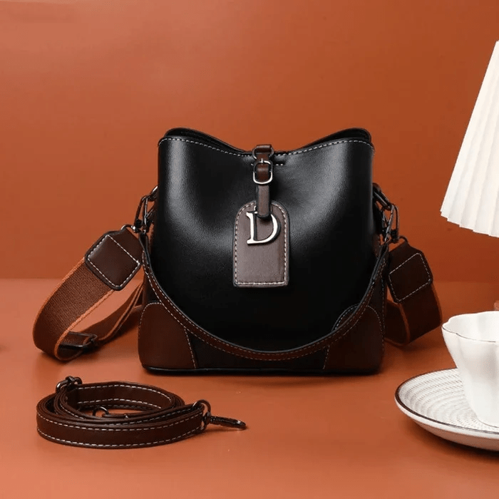 AllureLuxe | Sac à bandoulière en cuir élégant, design stylé