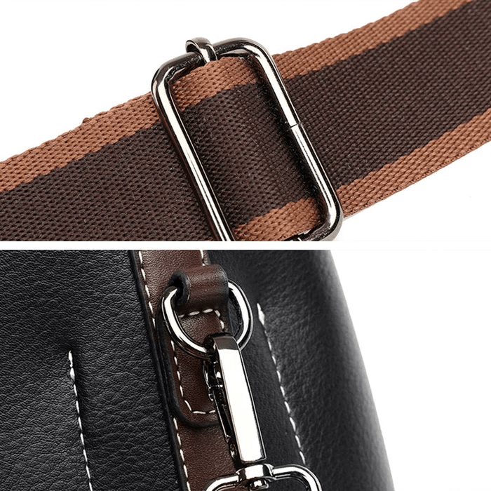 AllureLuxe | Sac à bandoulière en cuir élégant, design stylé
