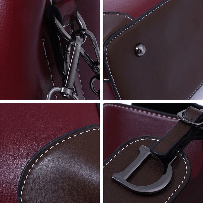 AllureLuxe | Sac à bandoulière en cuir élégant, design stylé