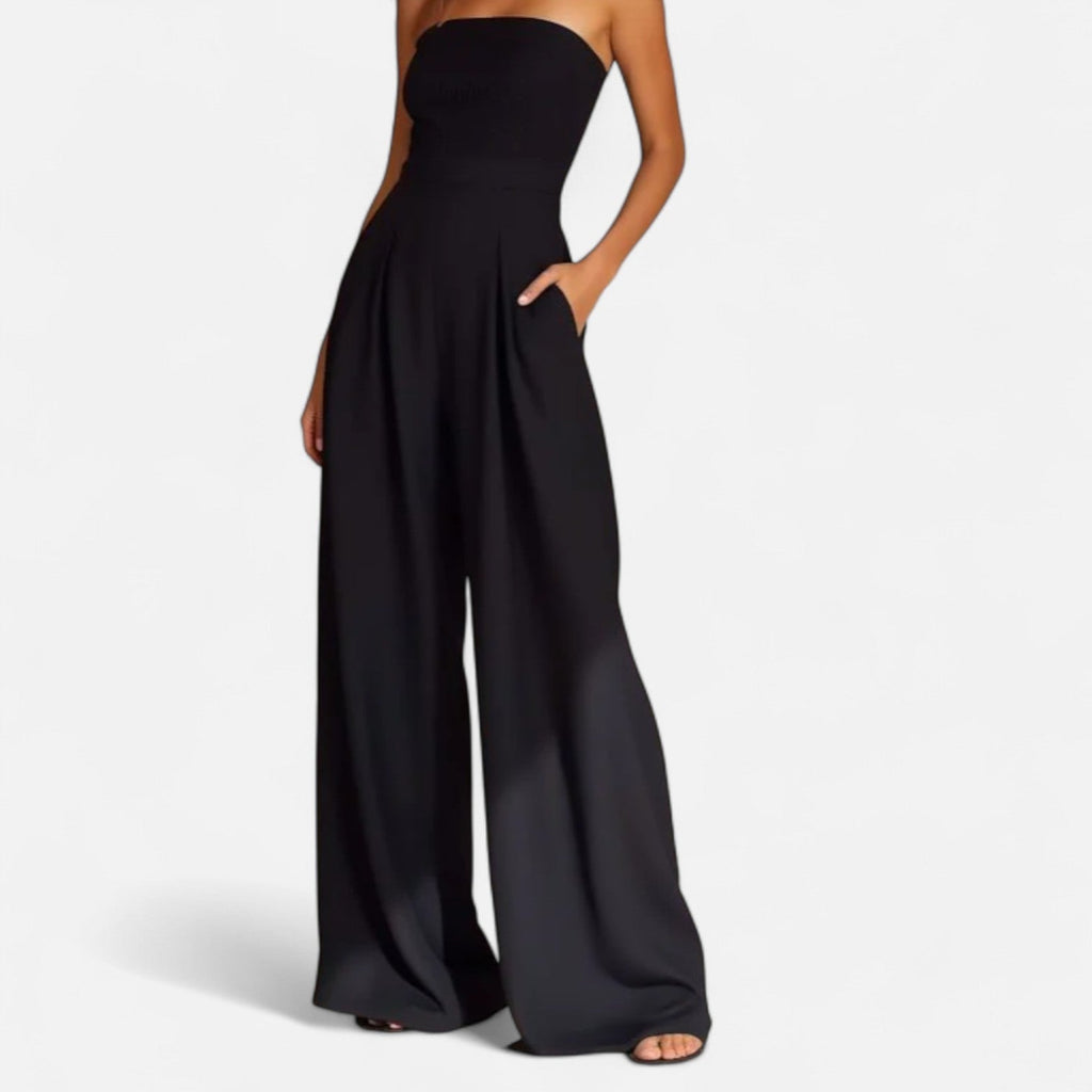 Eliaro Moda | Combinaison Élégante Sans Manches pour Femme – Silhouette Épurée avec Sophistication Intemporelle et Style Contemporain
