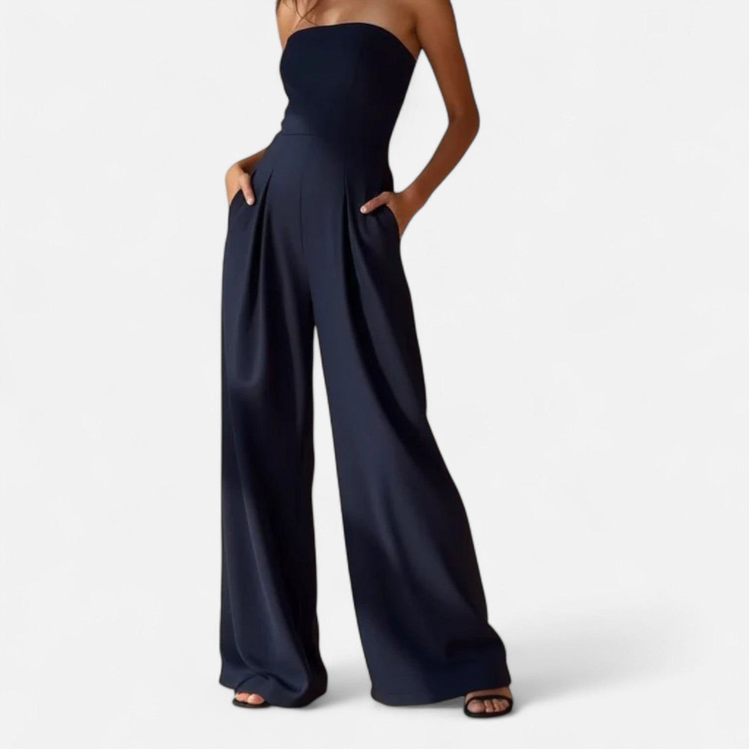 Eliaro Moda | Combinaison Élégante Sans Manches pour Femme – Silhouette Épurée avec Sophistication Intemporelle et Style Contemporain