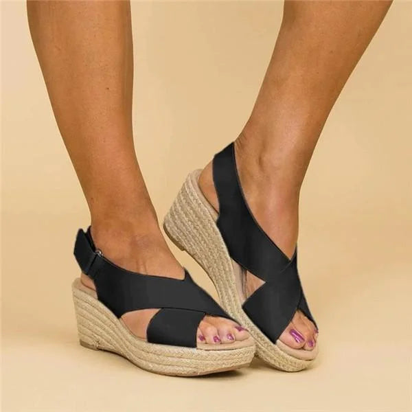 MOREAU LYON | ESPADRILLES COMPENSÉES POUR FEMME