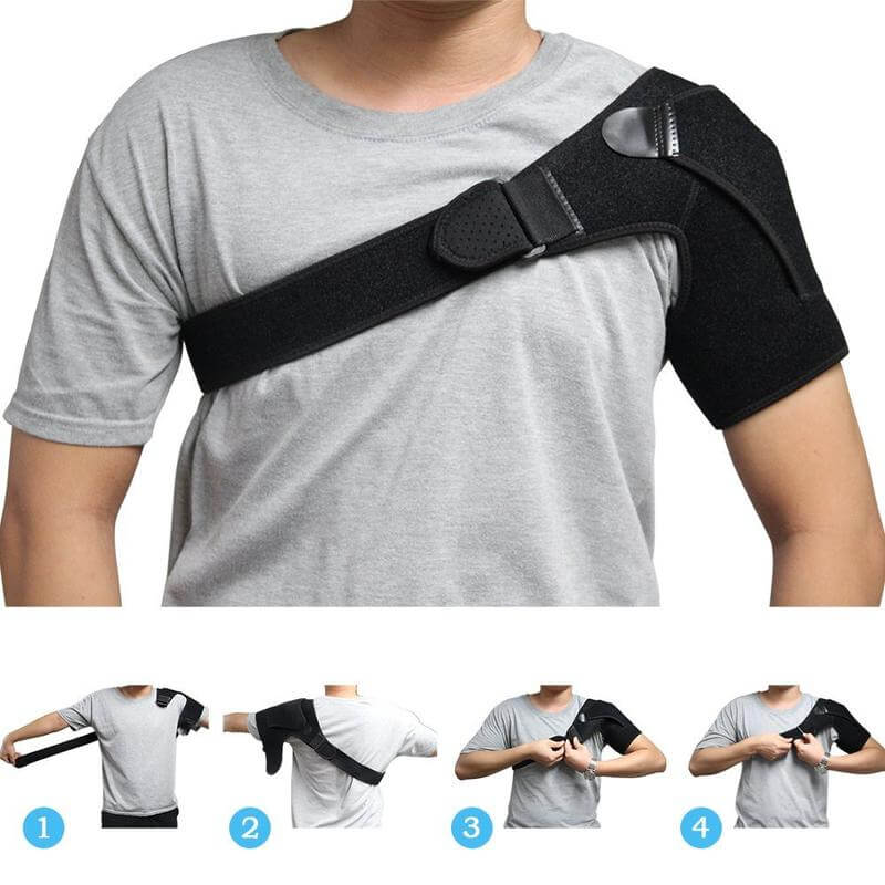 Bracelet Compressif pour Épaule | Soulage la Douleur et Soutient la Récupération