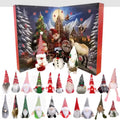Calendrier de l'Avent GnomeJoy | Compte à rebours festif de Noël avec de charmantes figurines de gnomes !