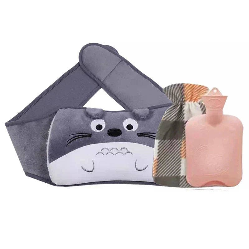 WarmCush – Bouillotte en Peluche Réutilisable avec Coussin de Hanche
