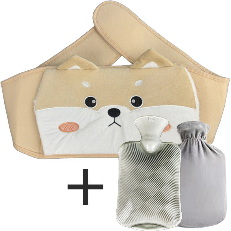 WarmCush – Bouillotte en Peluche Réutilisable avec Coussin de Hanche