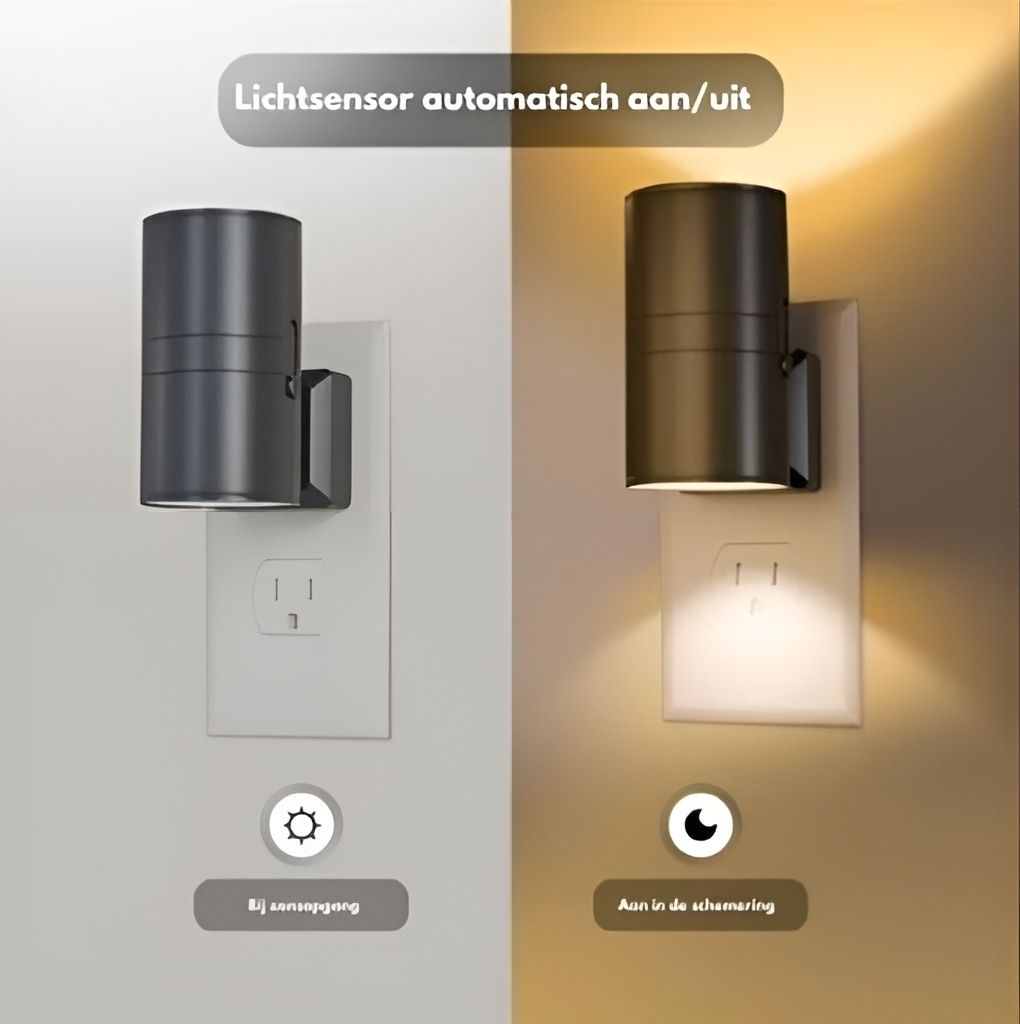 Lampe Wandlamp SoftGlow | Lumière dimmable et avec capteur