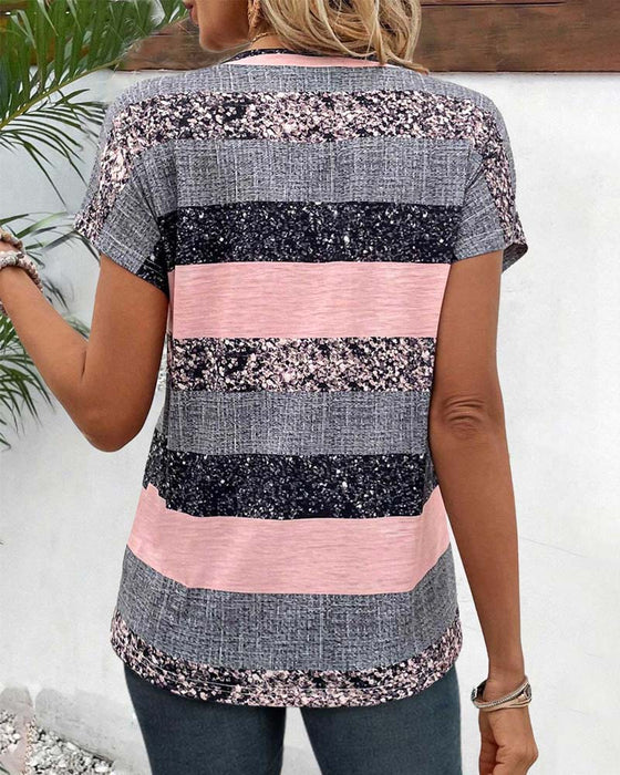 Mariana | T-shirt à contraste