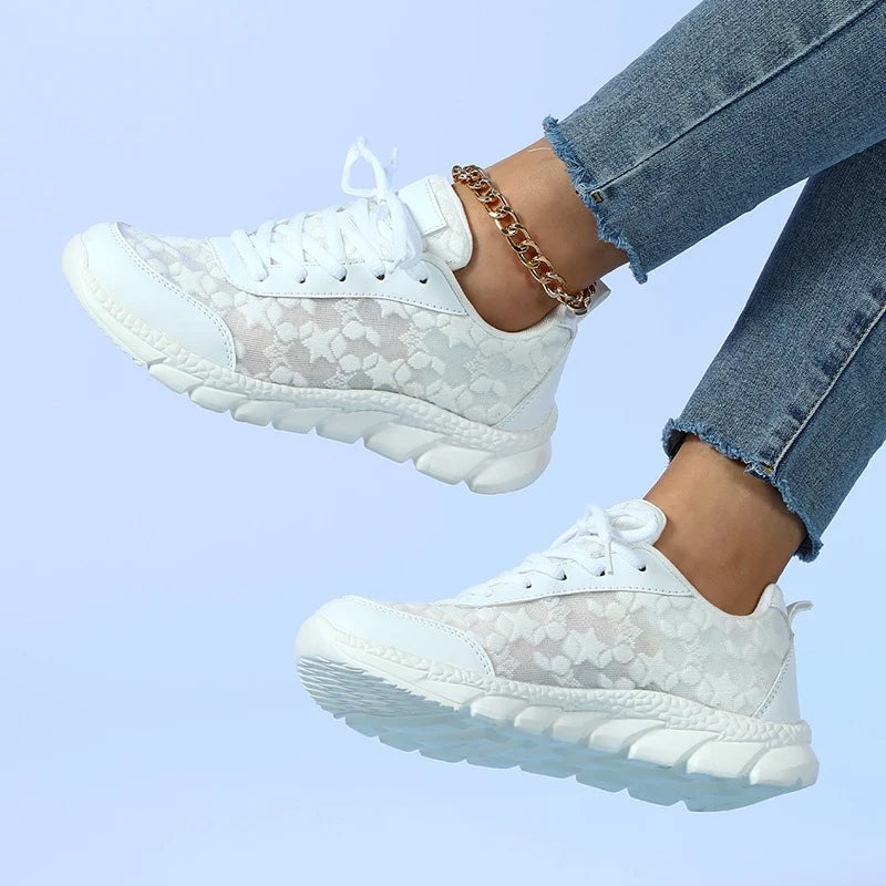 Baskets orthopédiques pour femmes avec soutien de la voûte plantaire & Slip-On | Mode Heidi