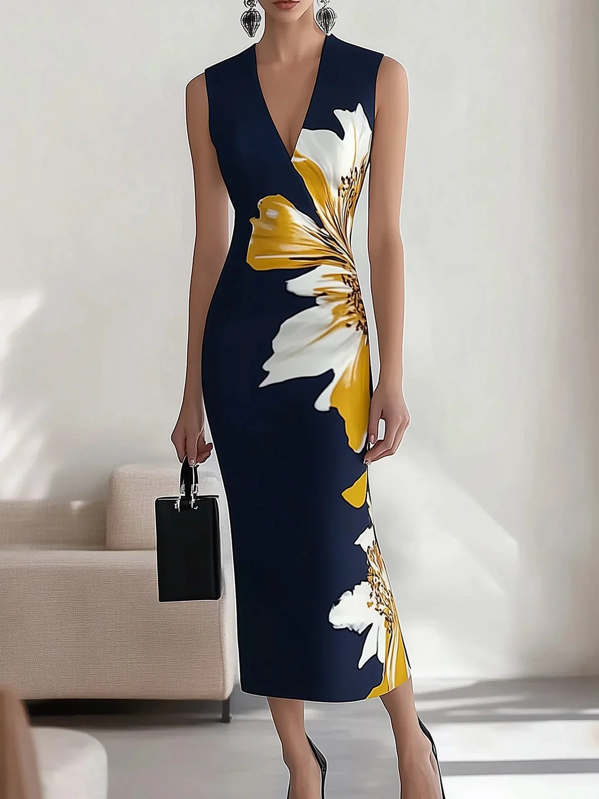 Maddison™ | Robe élégante sans manches pour femmes