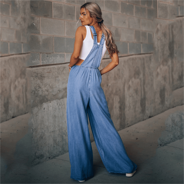 Salopette en Denim pour Femmes