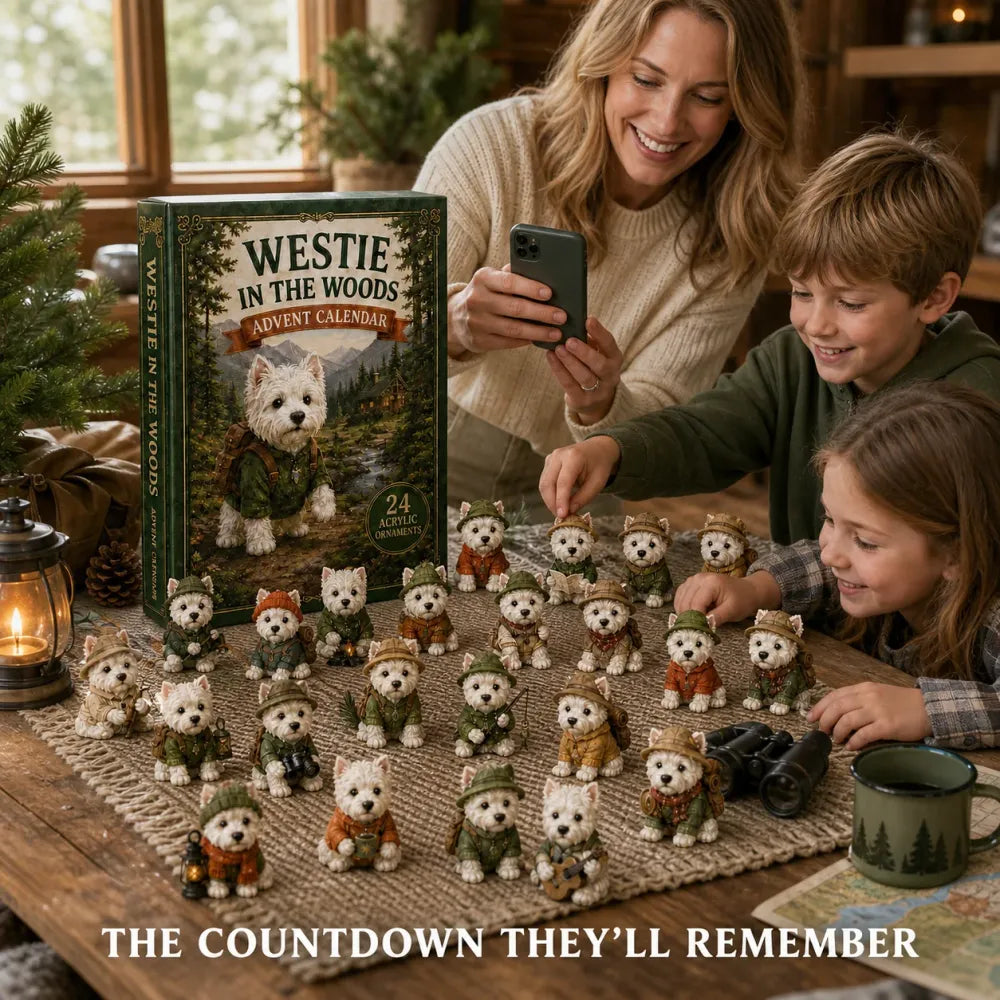 Calendrier de l'Avent Westie 2026 – 24 Jours de Surprises pour les Amoureux des Chiens