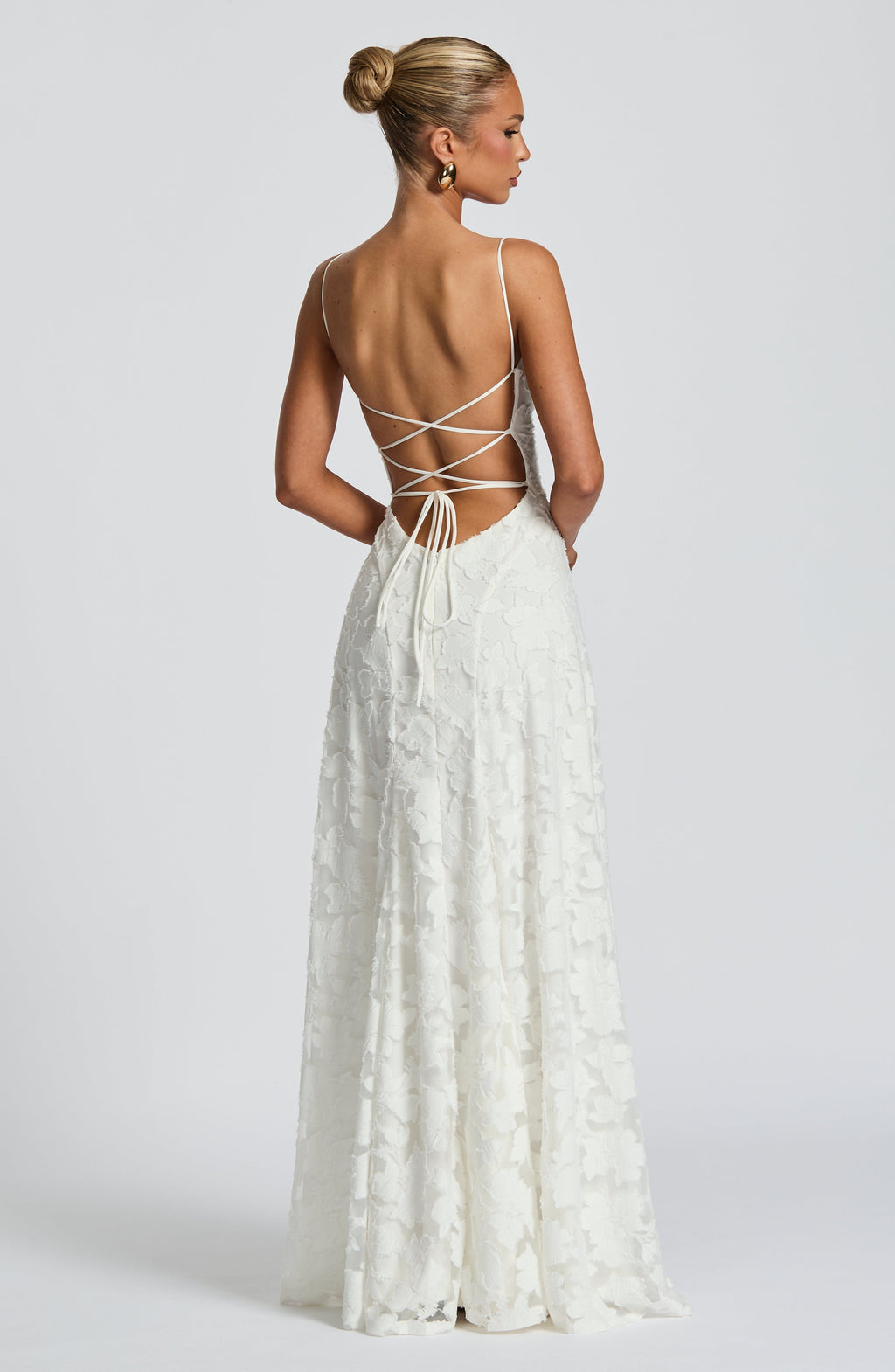 Robe Maxi Femme Sans Manches avec Col Cowl et Motif Floral