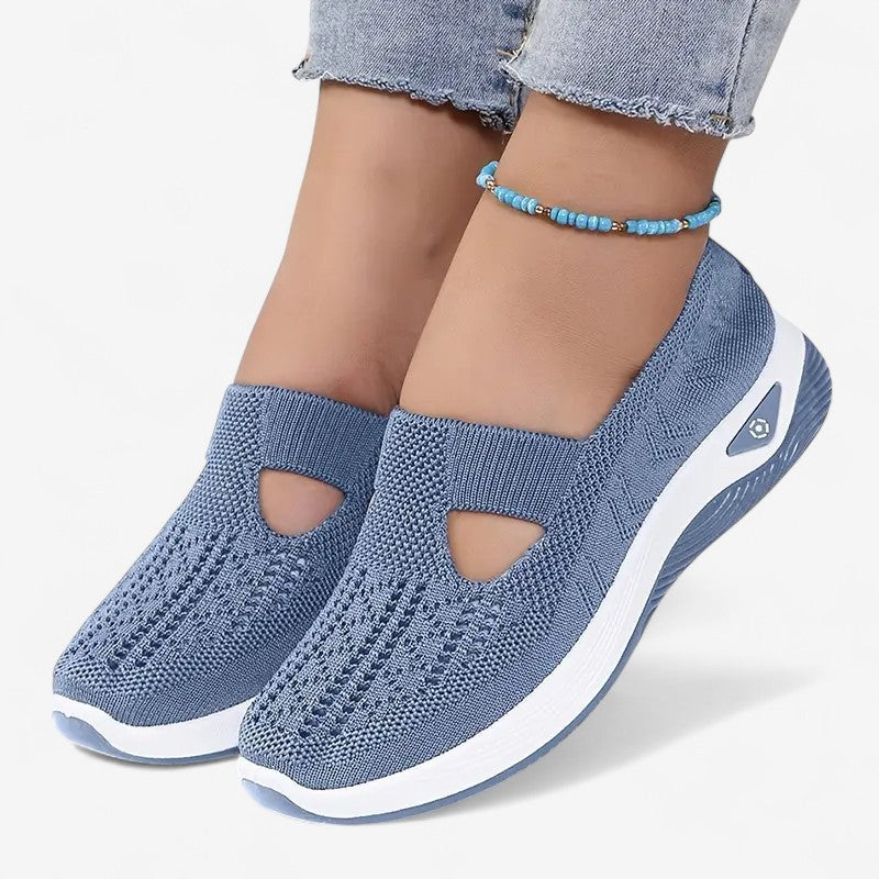 Baskets Slip-on pour Femmes avec Découpe et Semelle Profilée