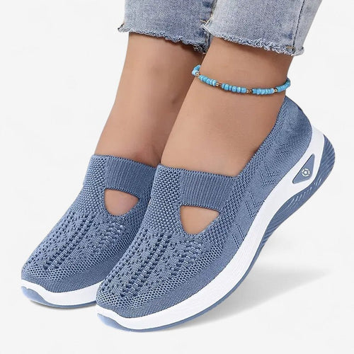Baskets Slip-on pour Femmes avec Découpe et Semelle Profilée