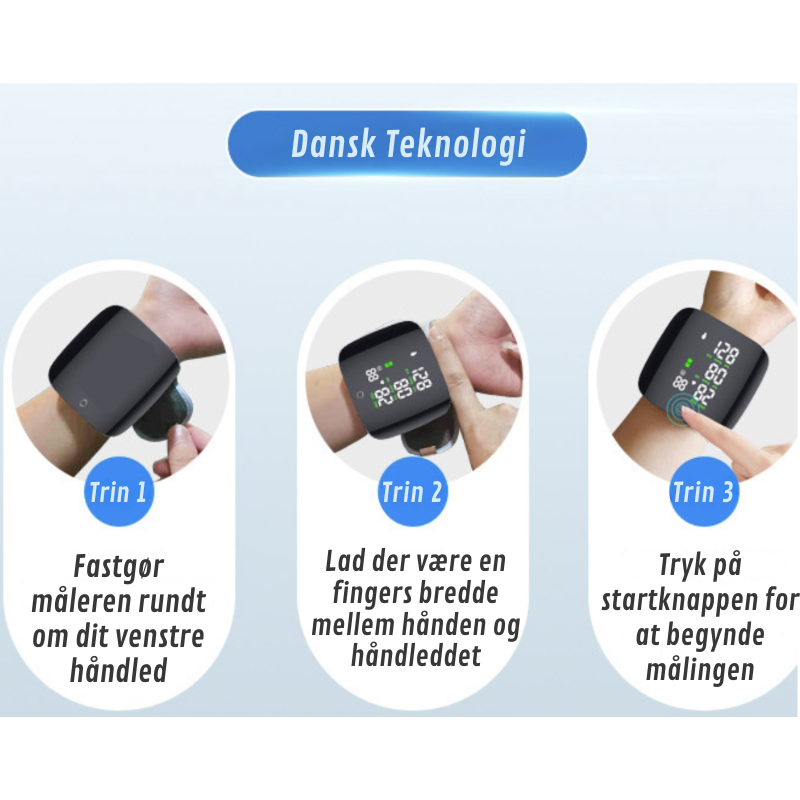 Tensiomètre HealthPro – Avec écran LED et mesure automatique