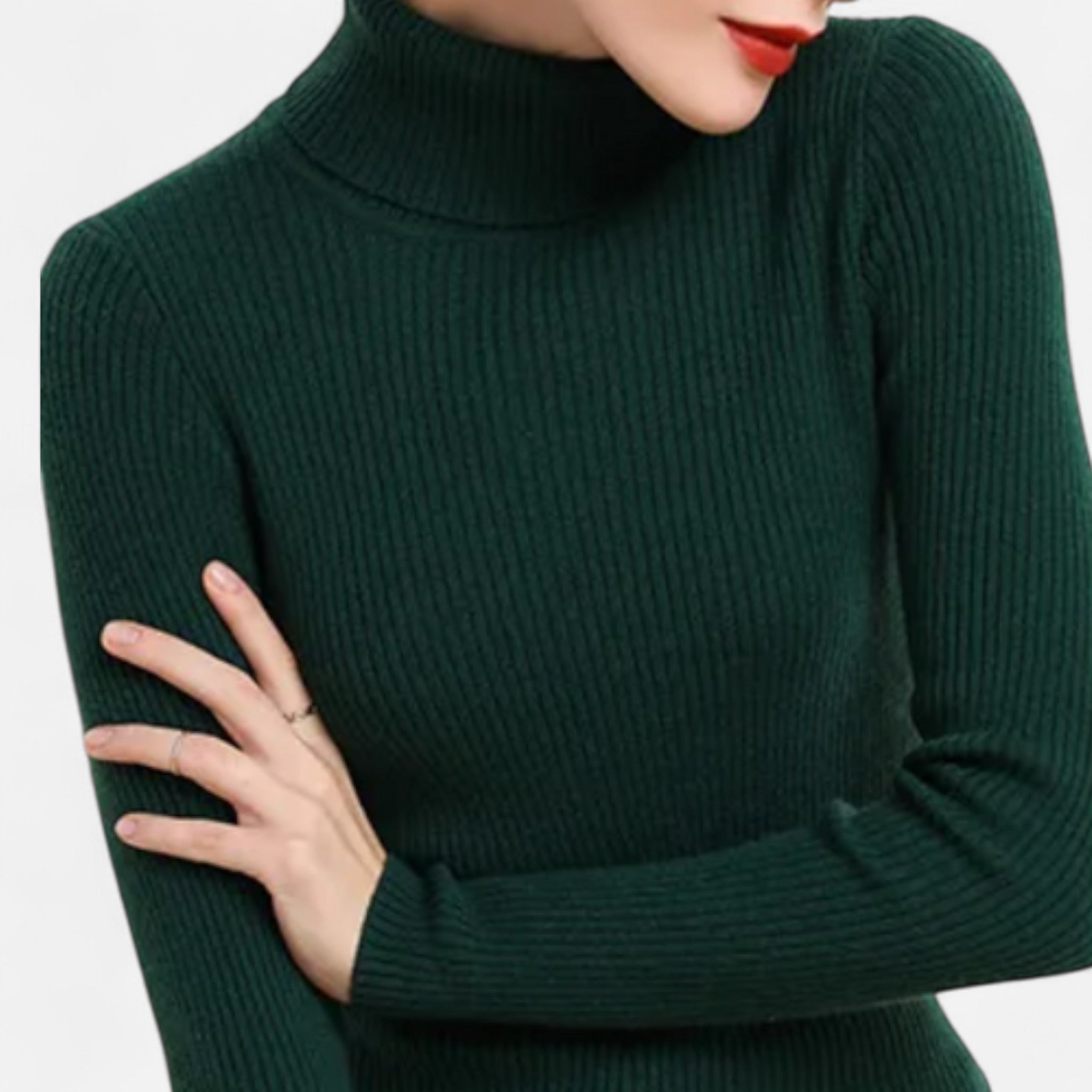 Eliaro Moda | Pull Col Montant Femme Élégance Intemporelle en Cachemire