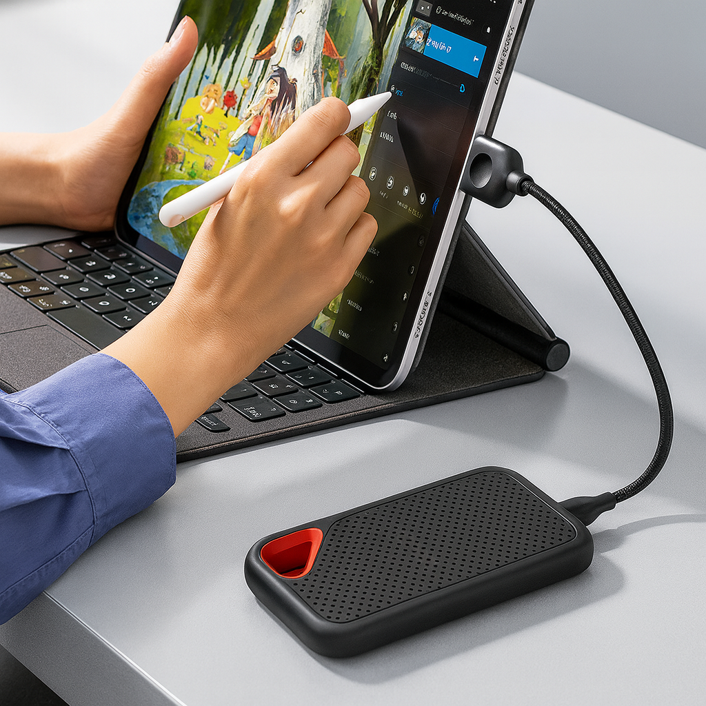 Disque dur externe | SSD de 2 To de stockage | DataBox
