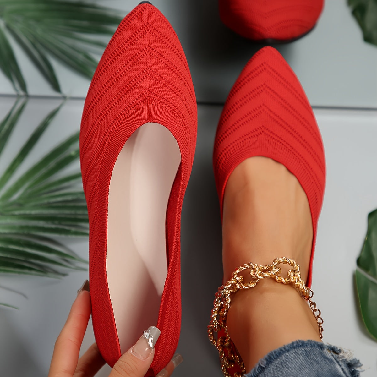 Chaussures plates confortables pour femmes
