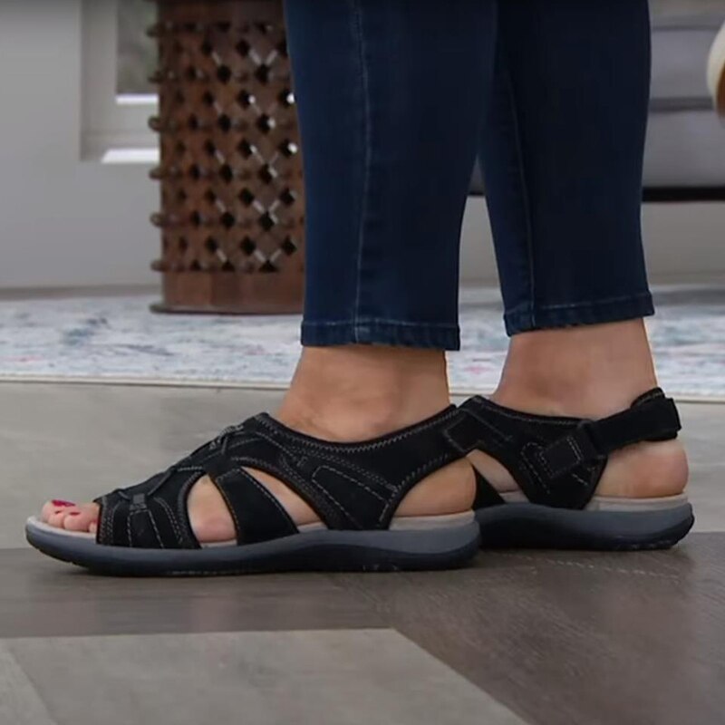 Daphne™ - Sandales d'été élégantes et réglables avec soutien de la voûte plantaire