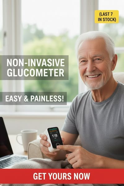 GlucoseGuard Moniteur | Oxymètre de pouls en 5 secondes avec 99% de précision