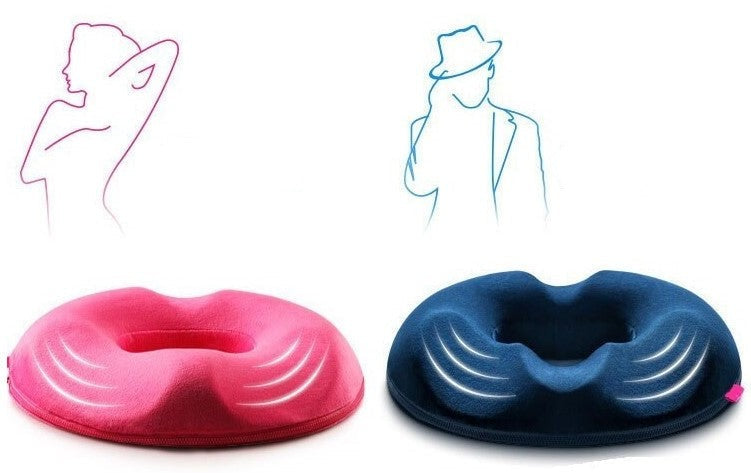 Coussin en Forme de Beignet - Soulage la Douleur au Coccyx avec de la Mousse Viscoélastique