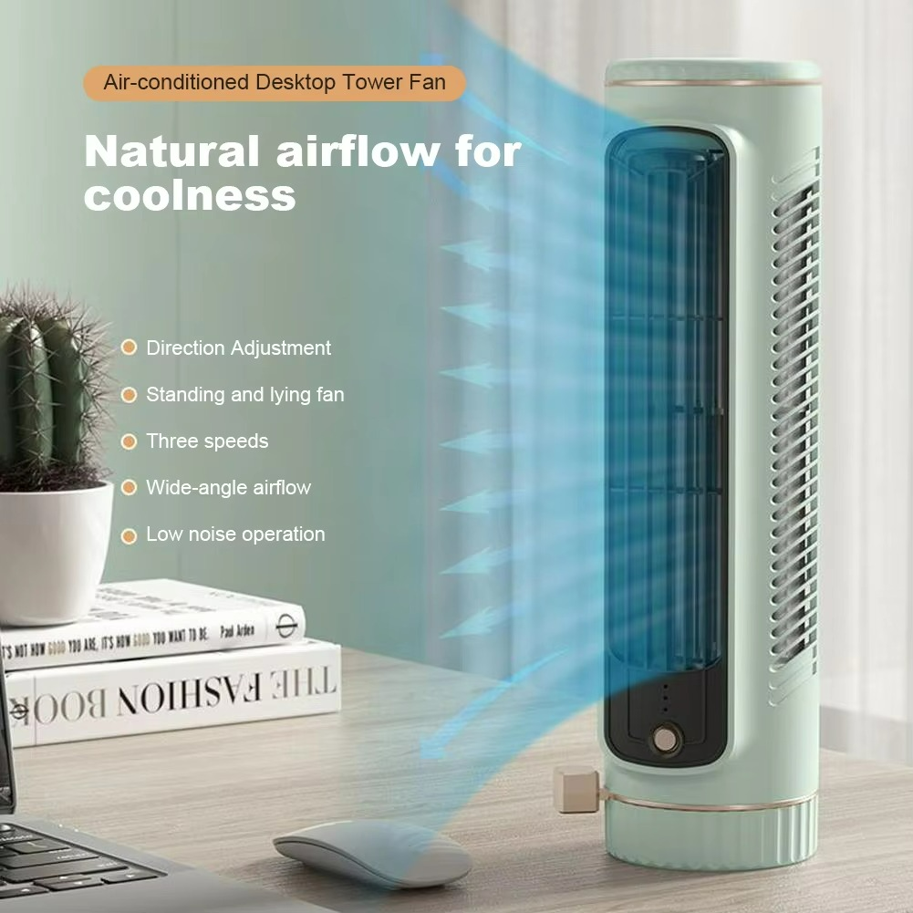 AeroBreeze Ventilateur sans Lame | Circulation d'Air à 360° avec Brise Rafraîchissante