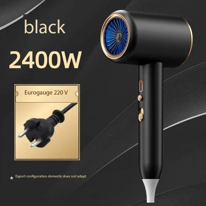 Sèche-cheveux haute performance 2400W avec technologie ionique et air froid et chaud