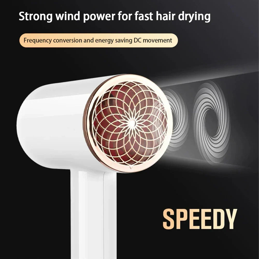 Sèche-cheveux haute performance 2400W avec technologie ionique et air froid et chaud