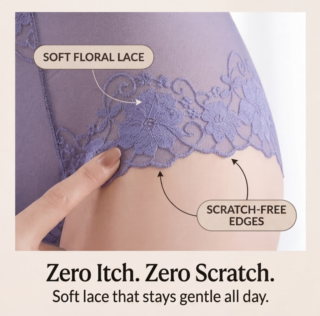 Lacelle - Culottes en Dentelle Florale Douce
