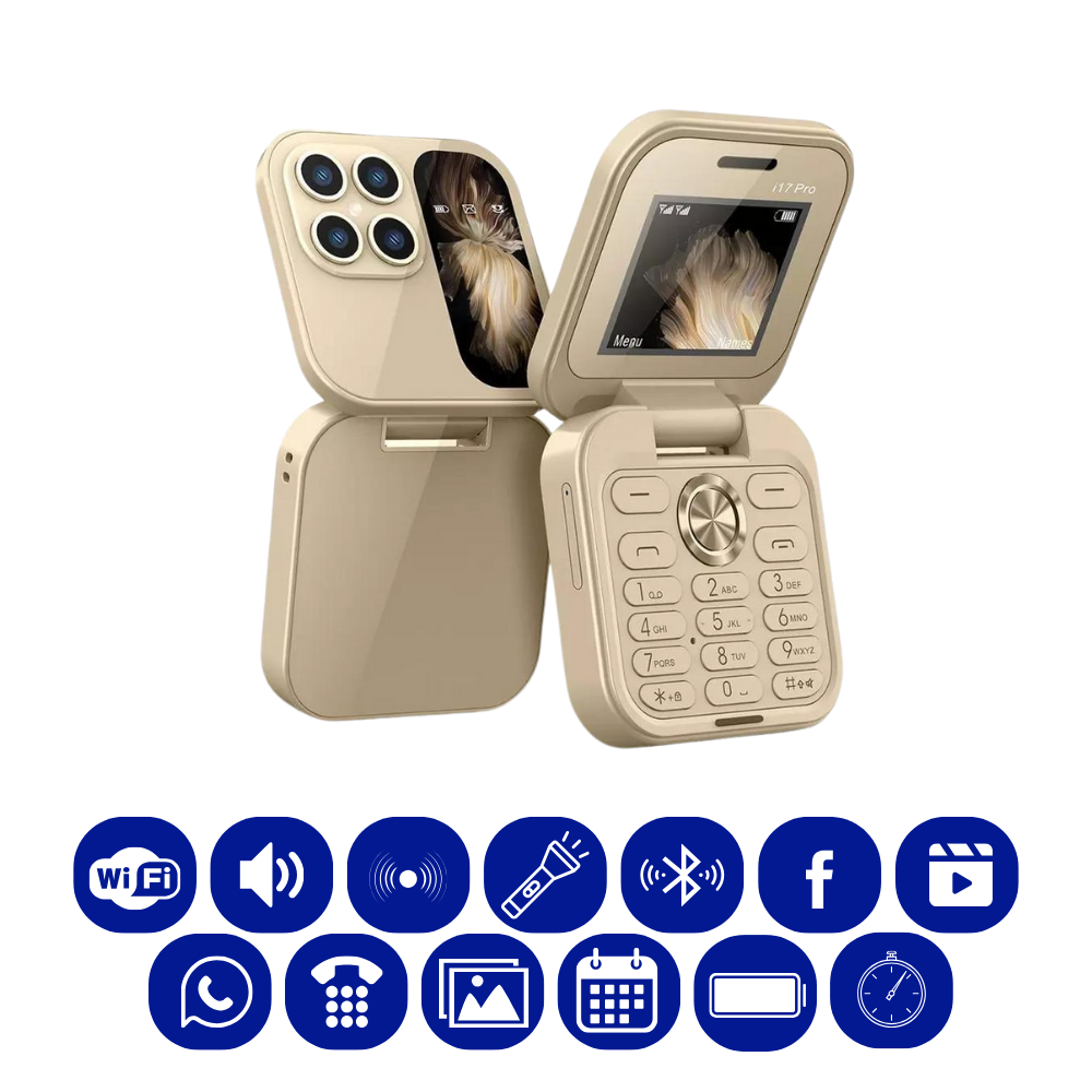 Téléphone Pliable Dual Sim Petit