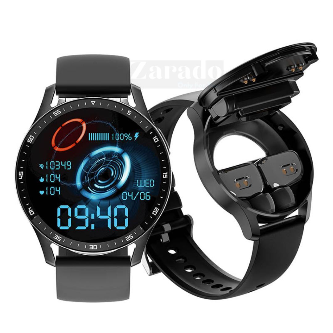 DuoSyncWatch | Montre Intelligente avec Écouteurs Sans Fil