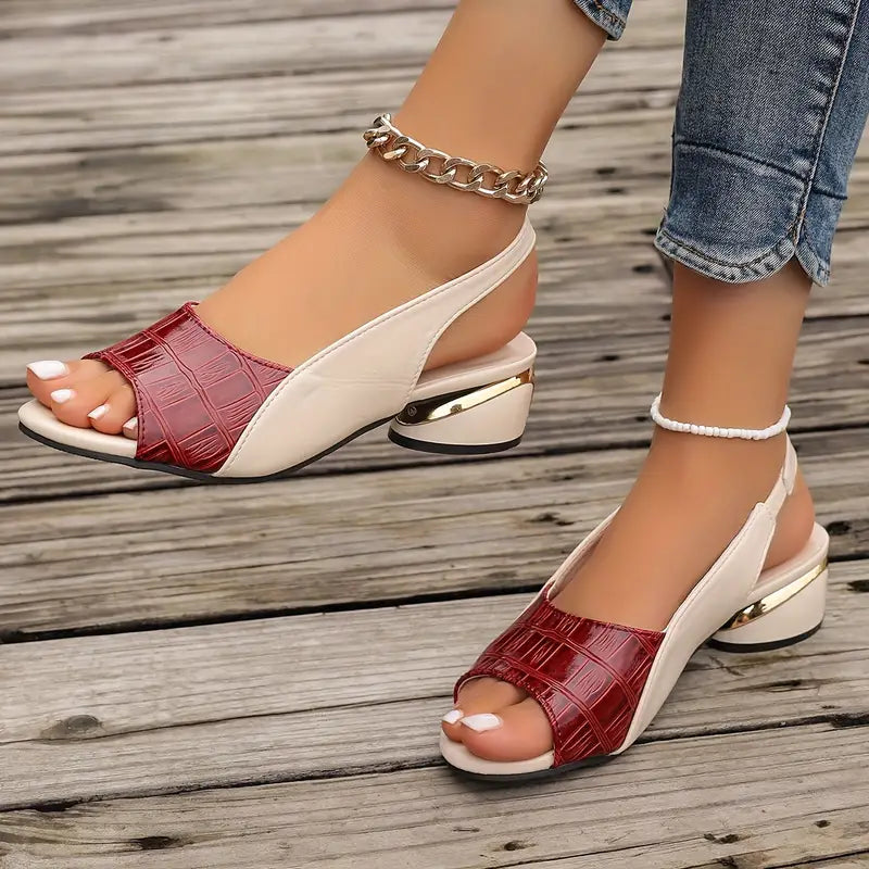 Precila | Sandales en cuir intemporelles pour toutes les occasions