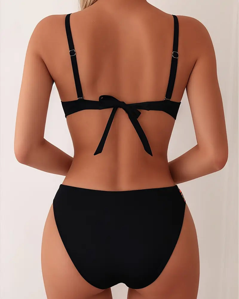 Loise - Ensemble Bikini Chic avec Bretelles