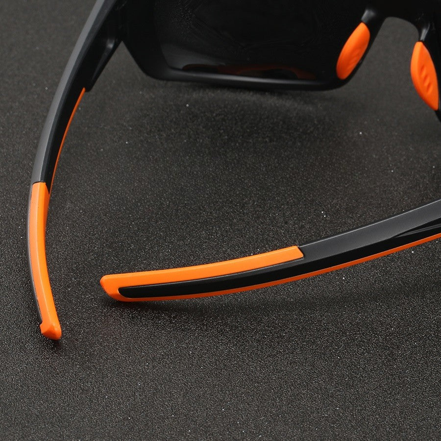 Lunettes de soleil sportives polarisées unisexes avec protection UV400 pour le cyclisme et la pêche
