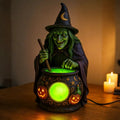 Lampe Ketel WitchGlow | Chaudron envoûtant avec éclairage néon vert magique