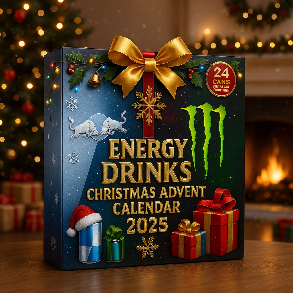 Calendrier de l'Avent Boisson Énergétique 2026 – 24 Jours de Surprises