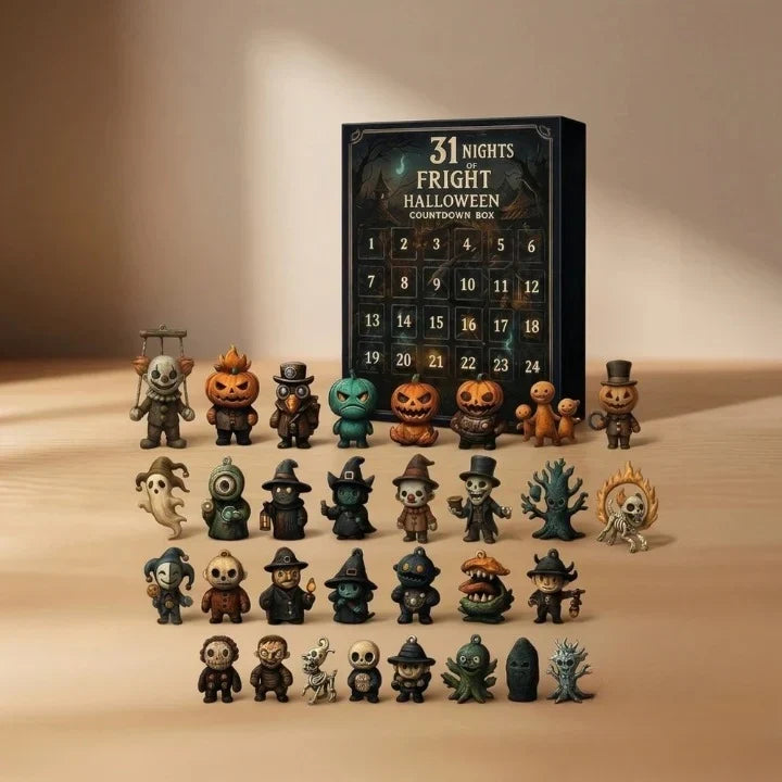 Calendrier de l'Avent d'Halloween 31 Jours – Surprises Effrayantes
