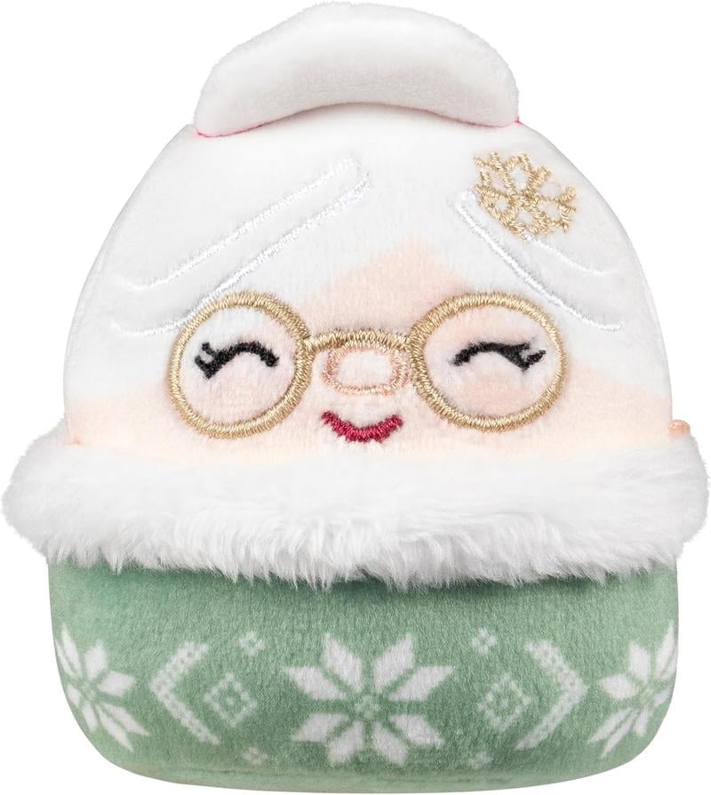 SquishJoy Ensemble de Surprises de Vacances | Calendrier de l'Avent festif rempli de Squishmallows câlins !