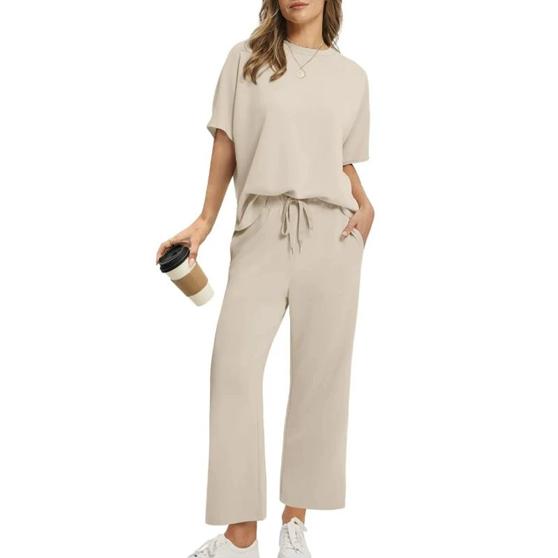 Eliza™ - Ensemble top et pantalon décontracté