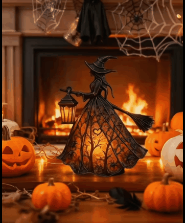 WitchGlow Lanterne | Lampe Halloween Envoûtante