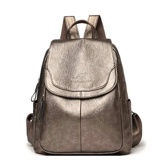 Sac à Dos en Cuir pour Femmes - Cuir Végétalien - Pratique & Style