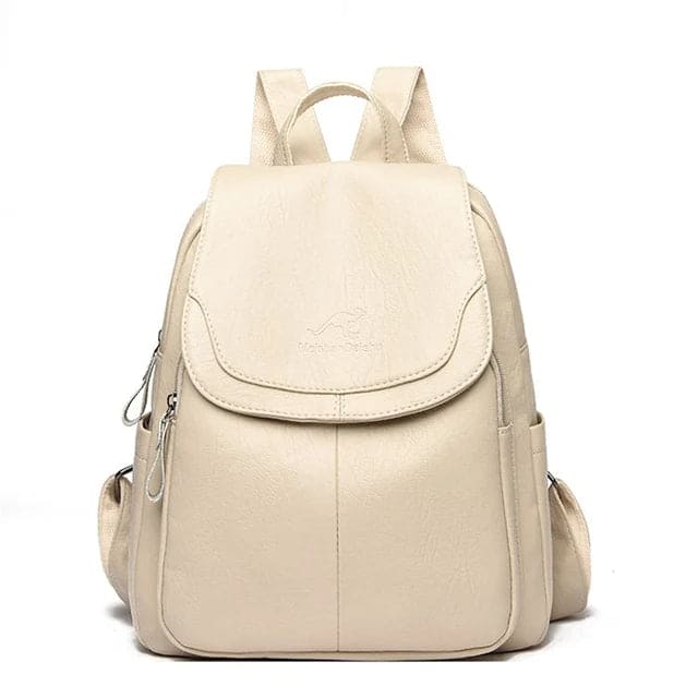 Sac à Dos en Cuir pour Femmes - Cuir Végétalien - Pratique & Style