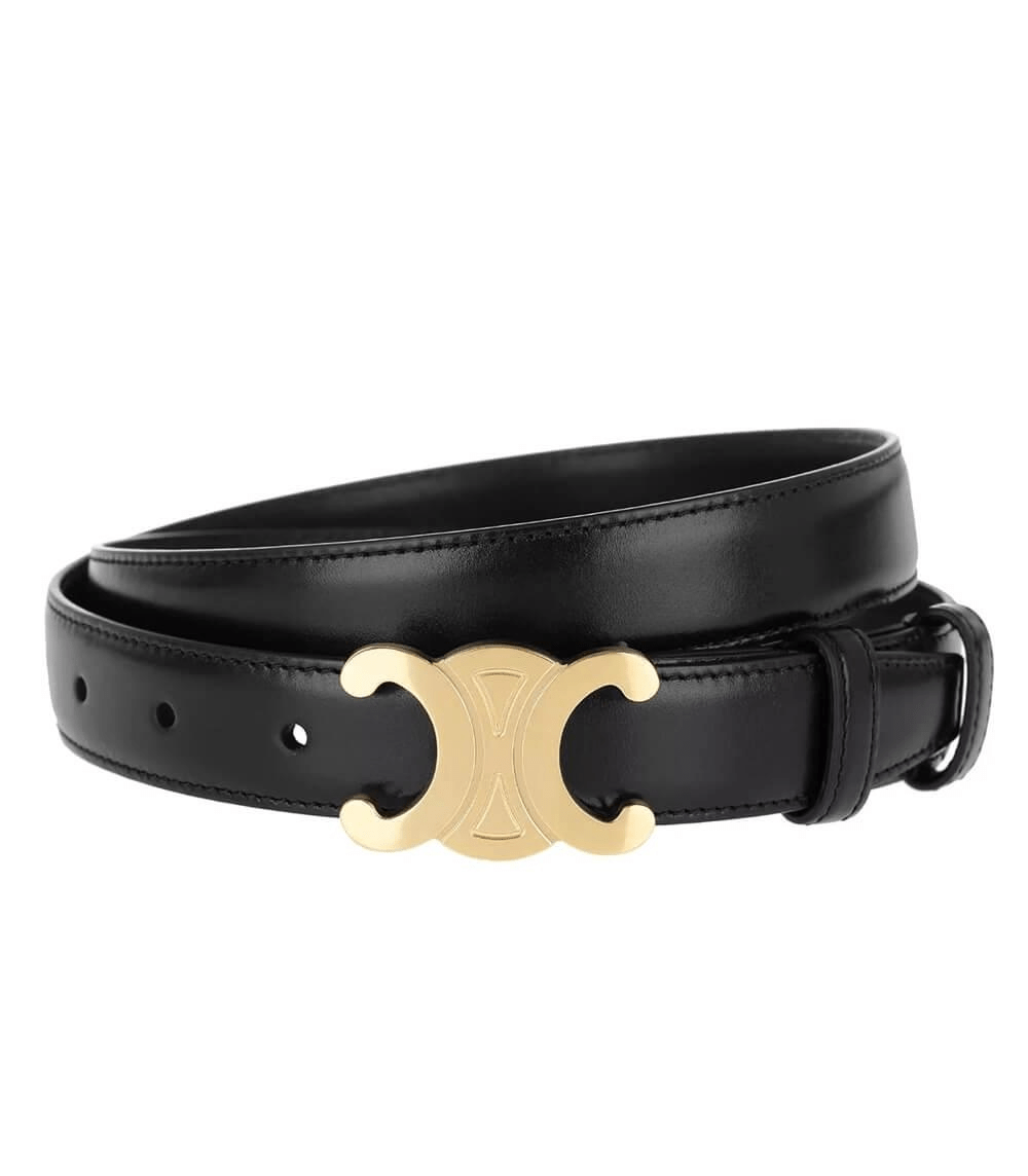 Ceinture Cuve | Design Luxueux avec Accent Doré | Réglable